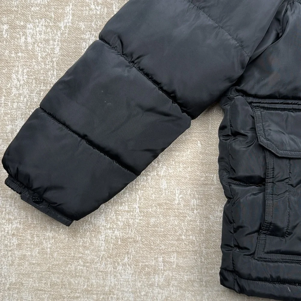 DKNY Kids Black Puffer Jacket